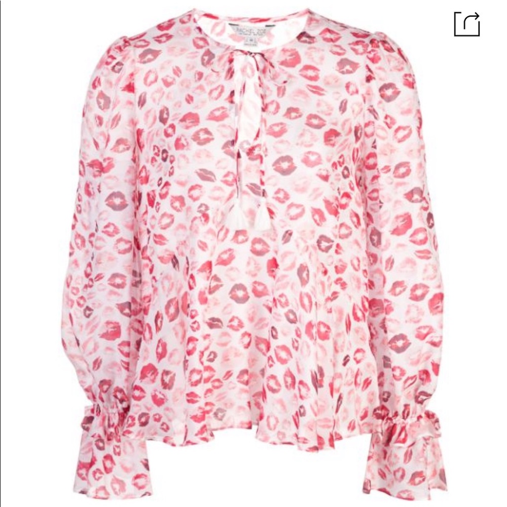 Rachel Zoe silk blouse size S